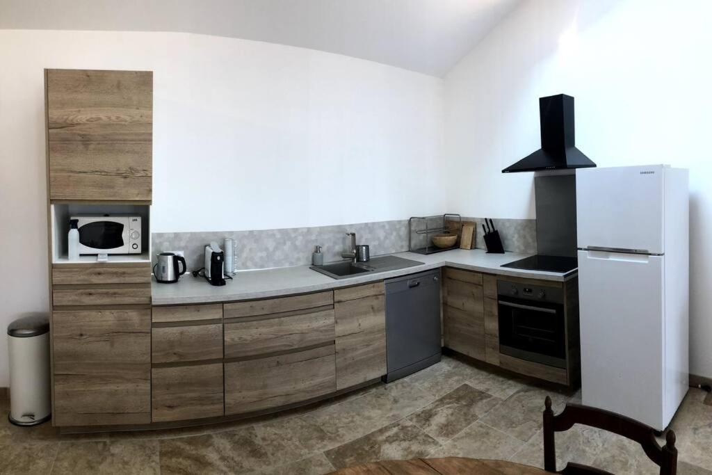 Appartement Au Milieu Des Oliviers Rasteau Exterior foto